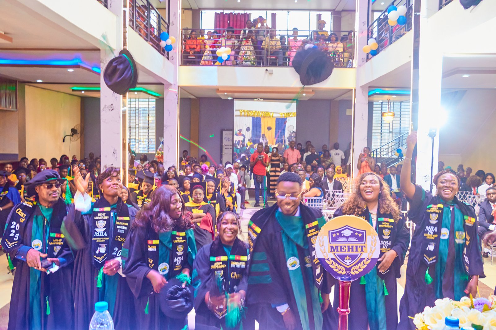 Graduate professionals advancing their careers through higher education at MEHIT